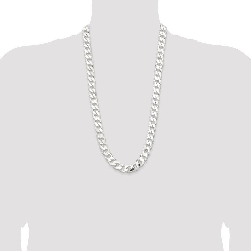 Sterling Silver 13mm Curb Chain