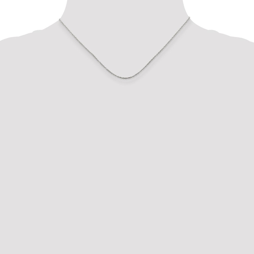 Sterling Silver 1mm Cable Chain