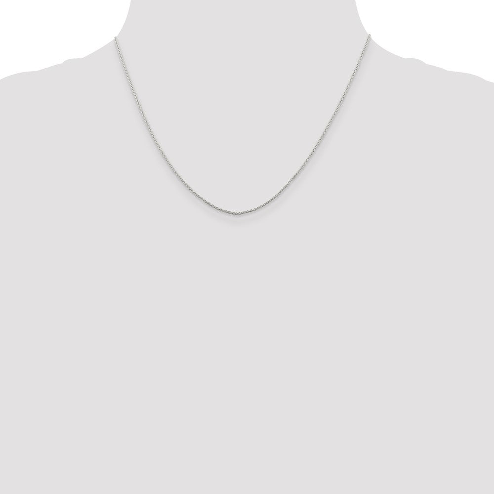 Sterling Silver 1mm Cable Chain