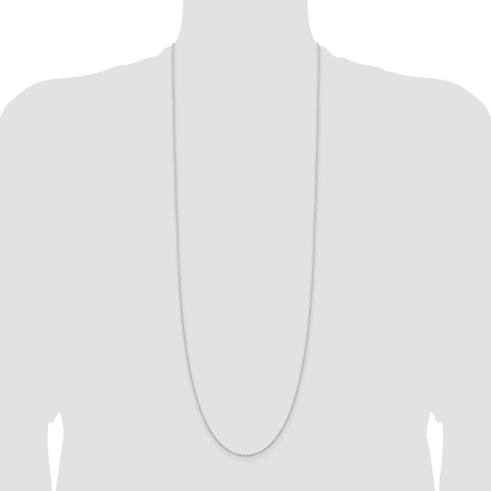 Sterling Silver 1.25mm Cable Chain