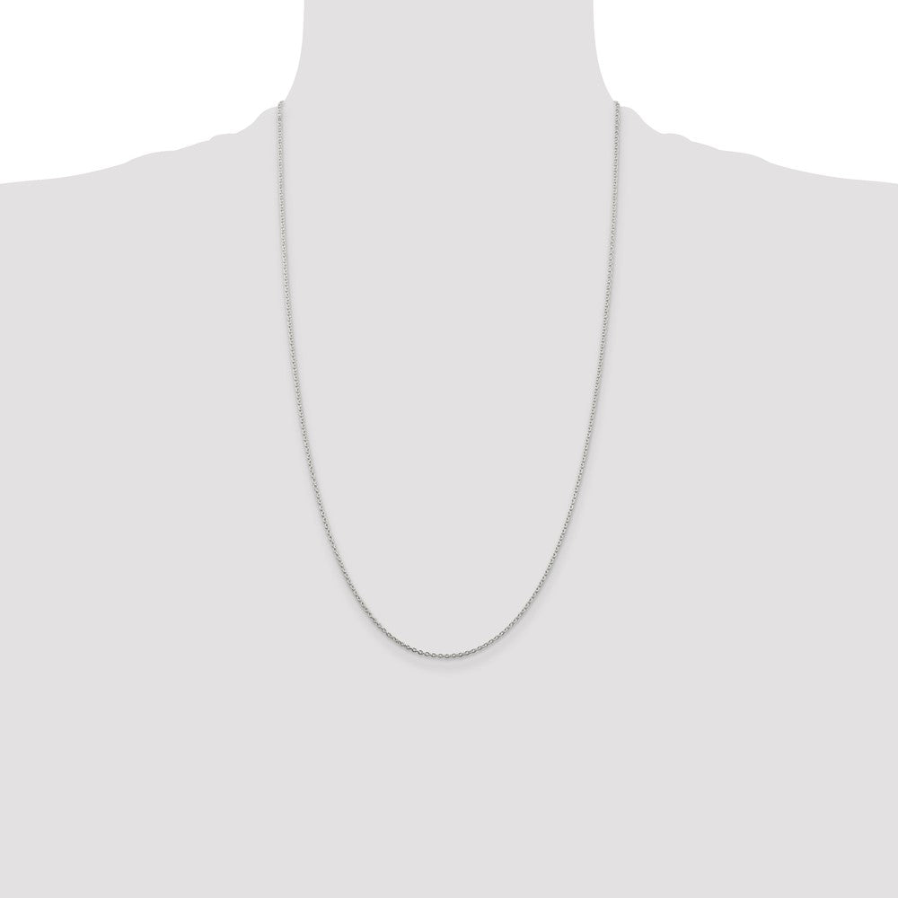 Sterling Silver 1.5mm Cable Chain