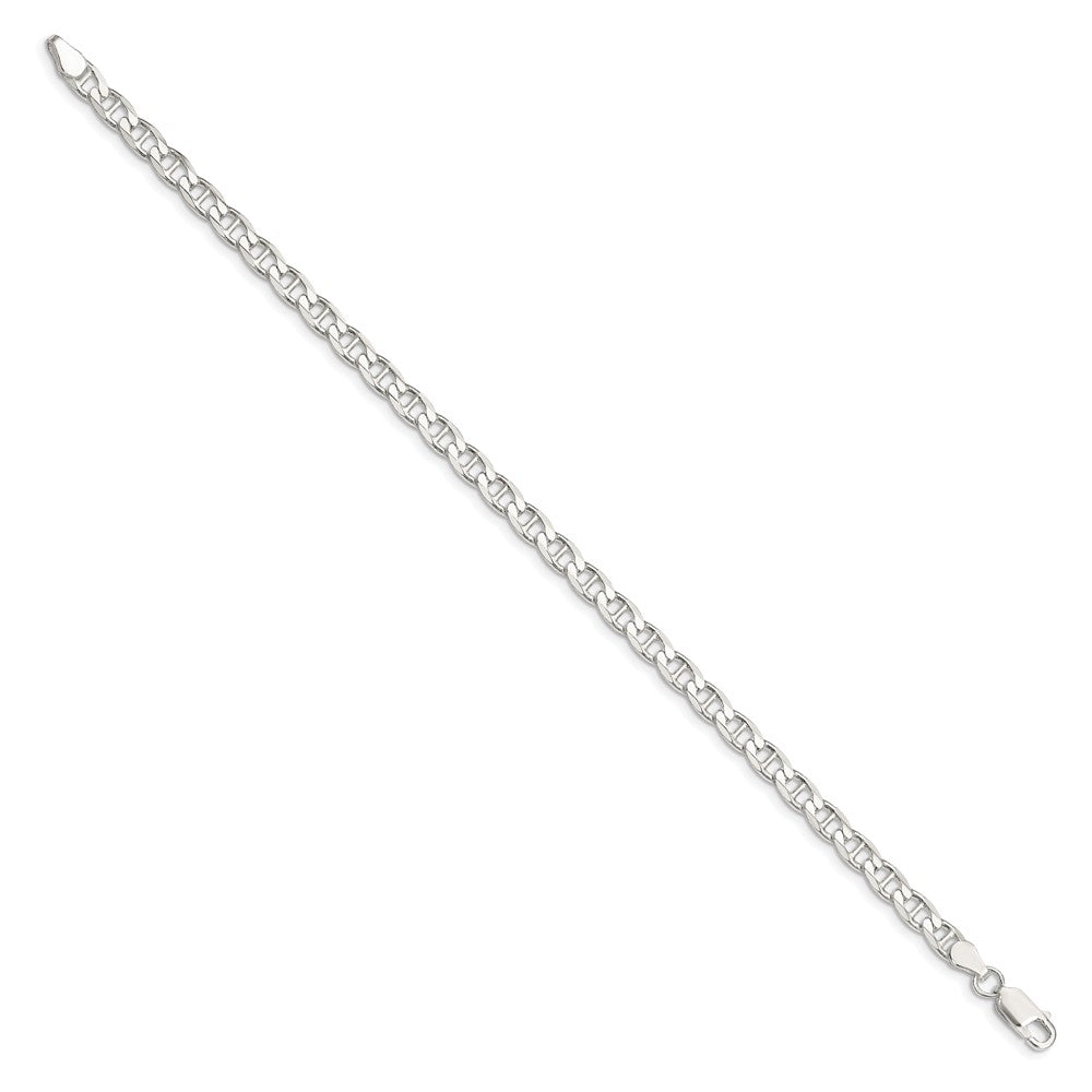 Sterling Silver 4.65mm Flat Cuban Anchor Chain