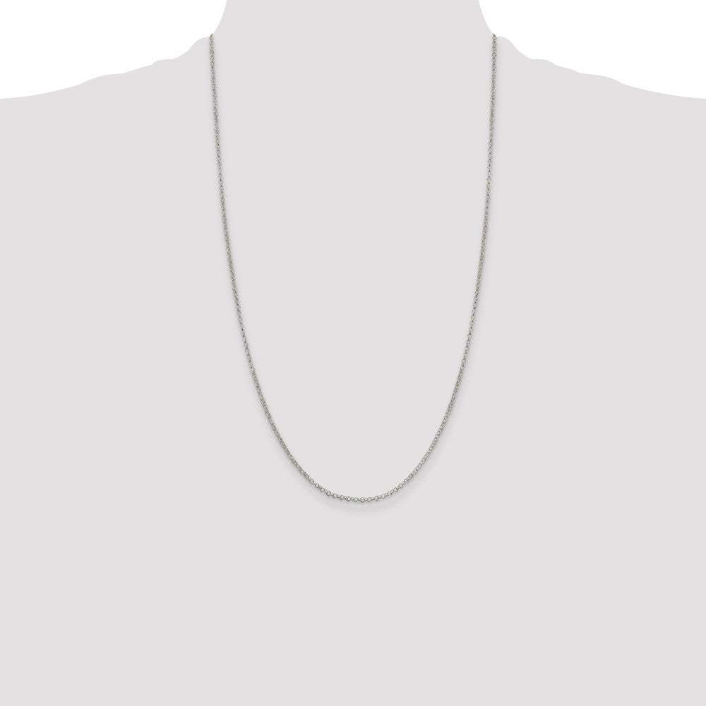Sterling Silver 2mm Rolo Chain