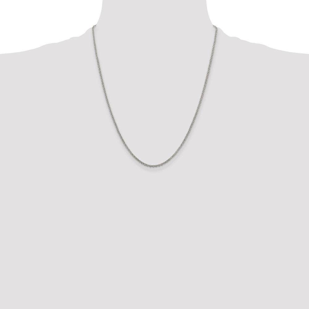 Sterling Silver 2mm Rolo Chain