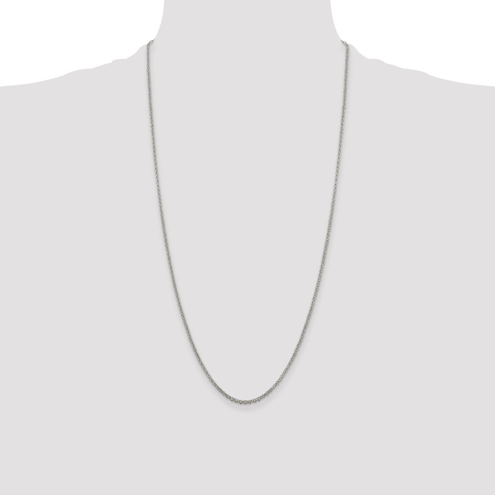 Sterling Silver 2mm Rolo Chain