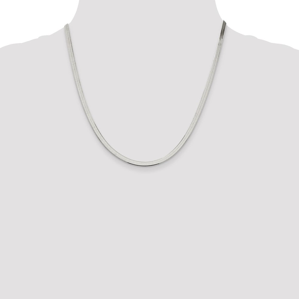 Sterling Silver 3.25mm Magic Herringbone Chain