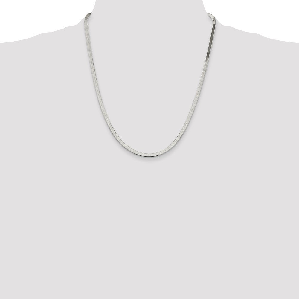 Sterling Silver 3.25mm Magic Herringbone Chain