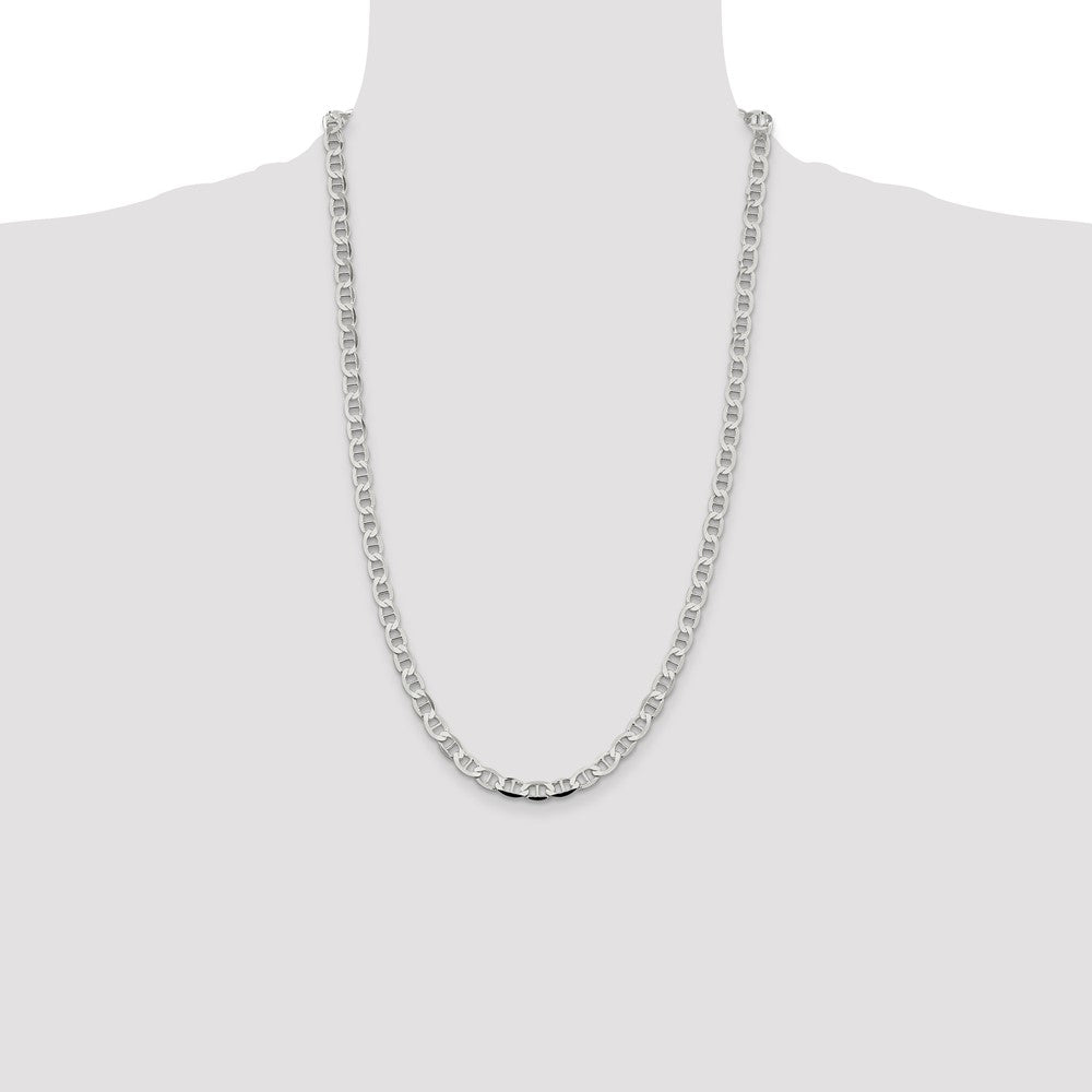 Sterling Silver 5.7mm Flat Anchor Chain