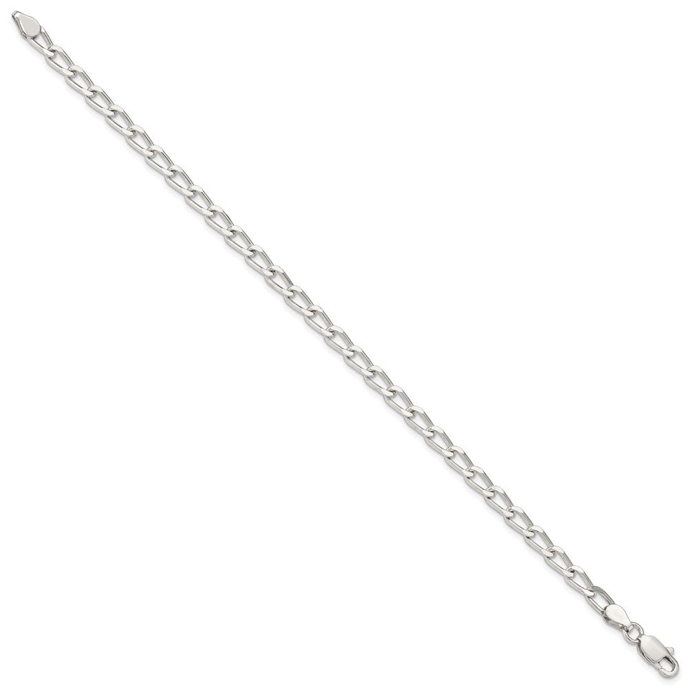 Sterling Silver 4.3mm Open Elongated Link Chain
