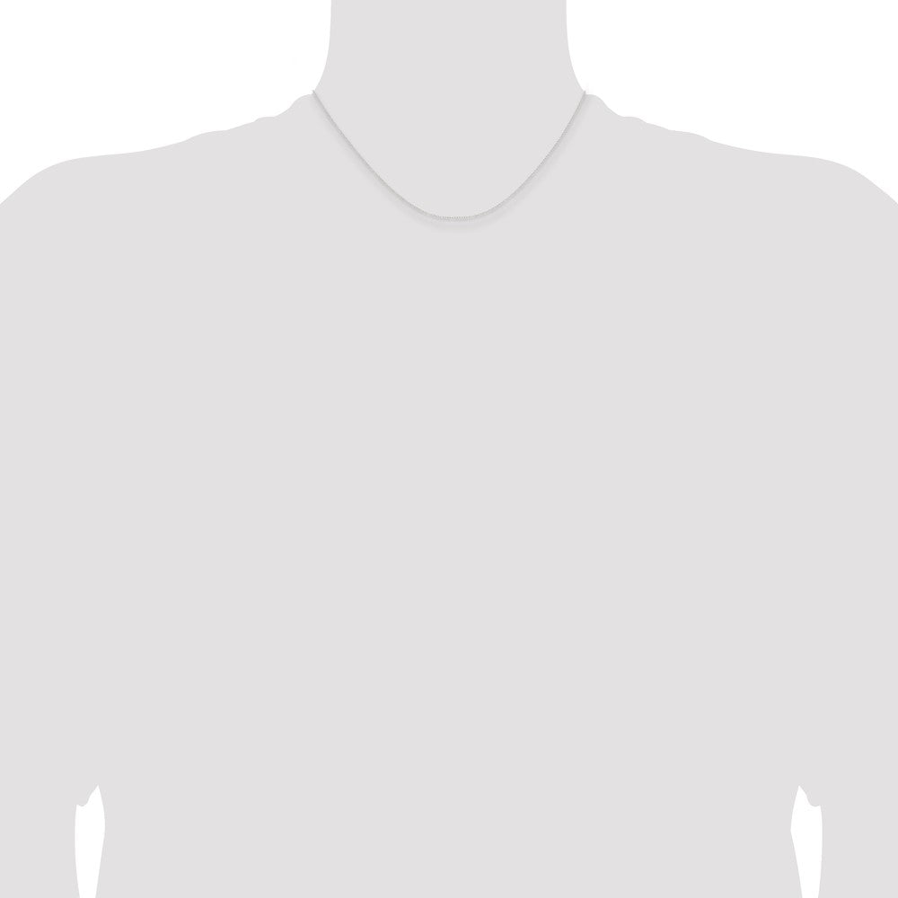 Sterling Silver .95mm Forzantina Cable Chain