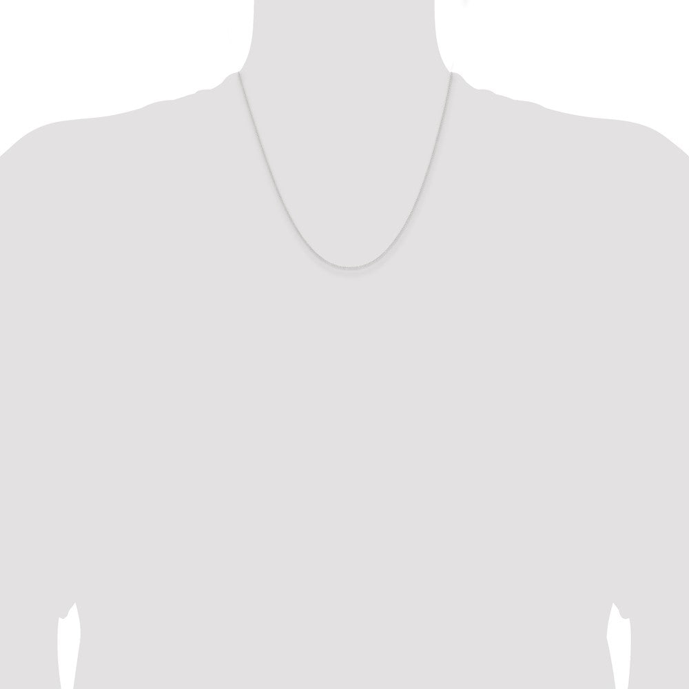 Sterling Silver .95mm Forzantina Cable Chain