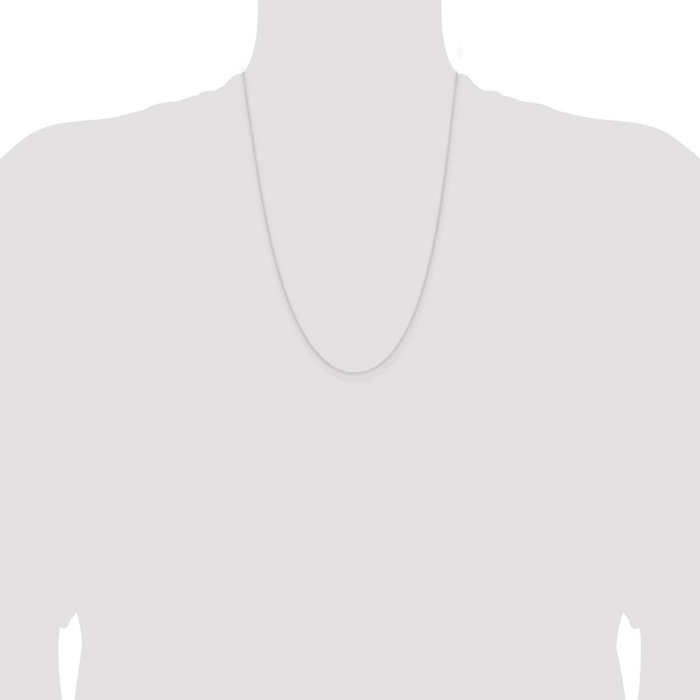 Sterling Silver .95mm Forzantina Cable Chain