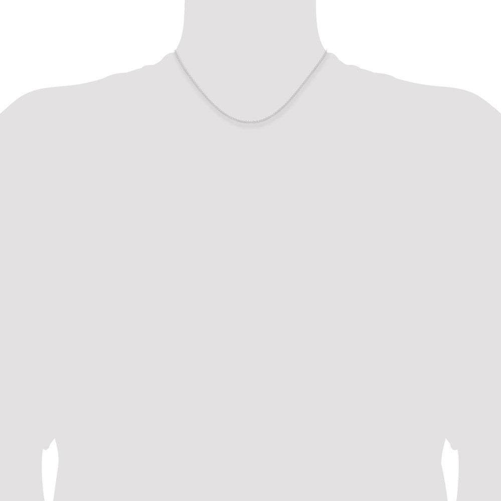 Sterling Silver 1.45mm Forzantina Cable Chain