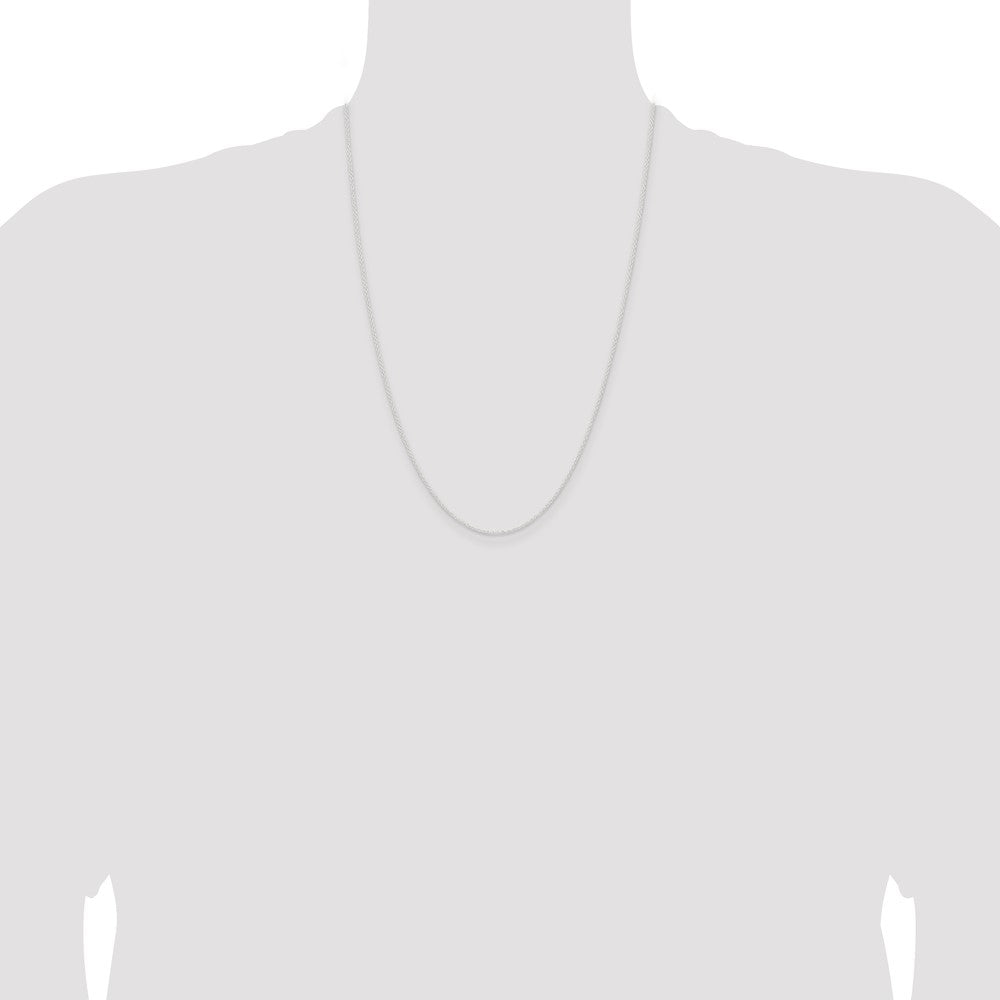 Sterling Silver 1.45mm Forzantina Cable Chain