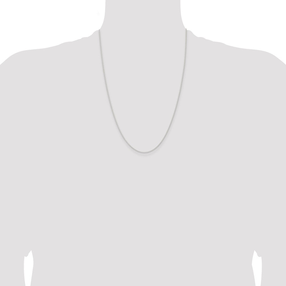 Sterling Silver 1.6mm Forzantina Cable Chain