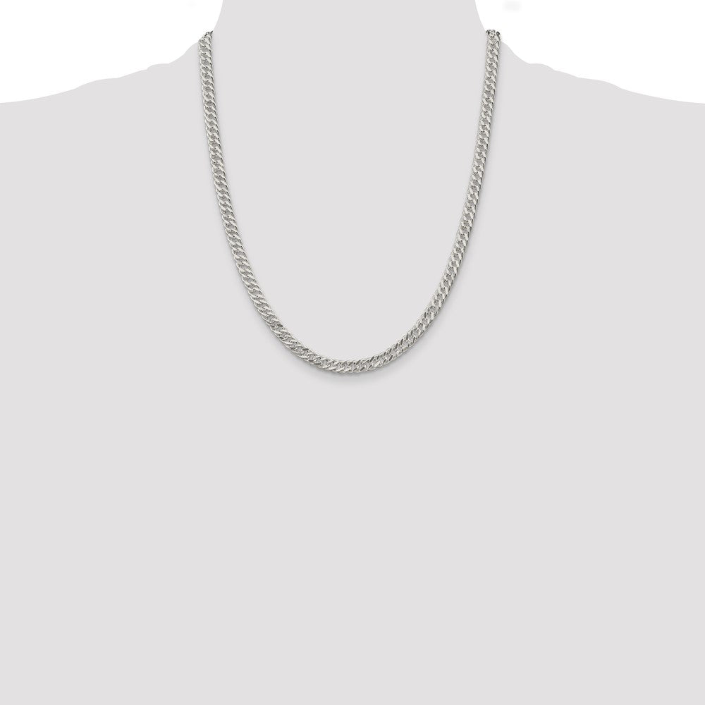 Sterling Silver 5.5mm Rambo Chain