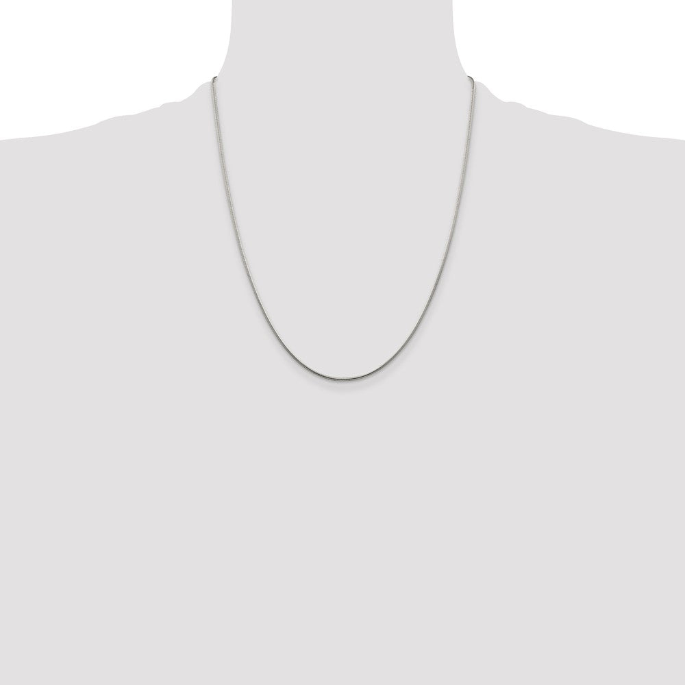 Sterling Silver 1.25mm Snake Chain