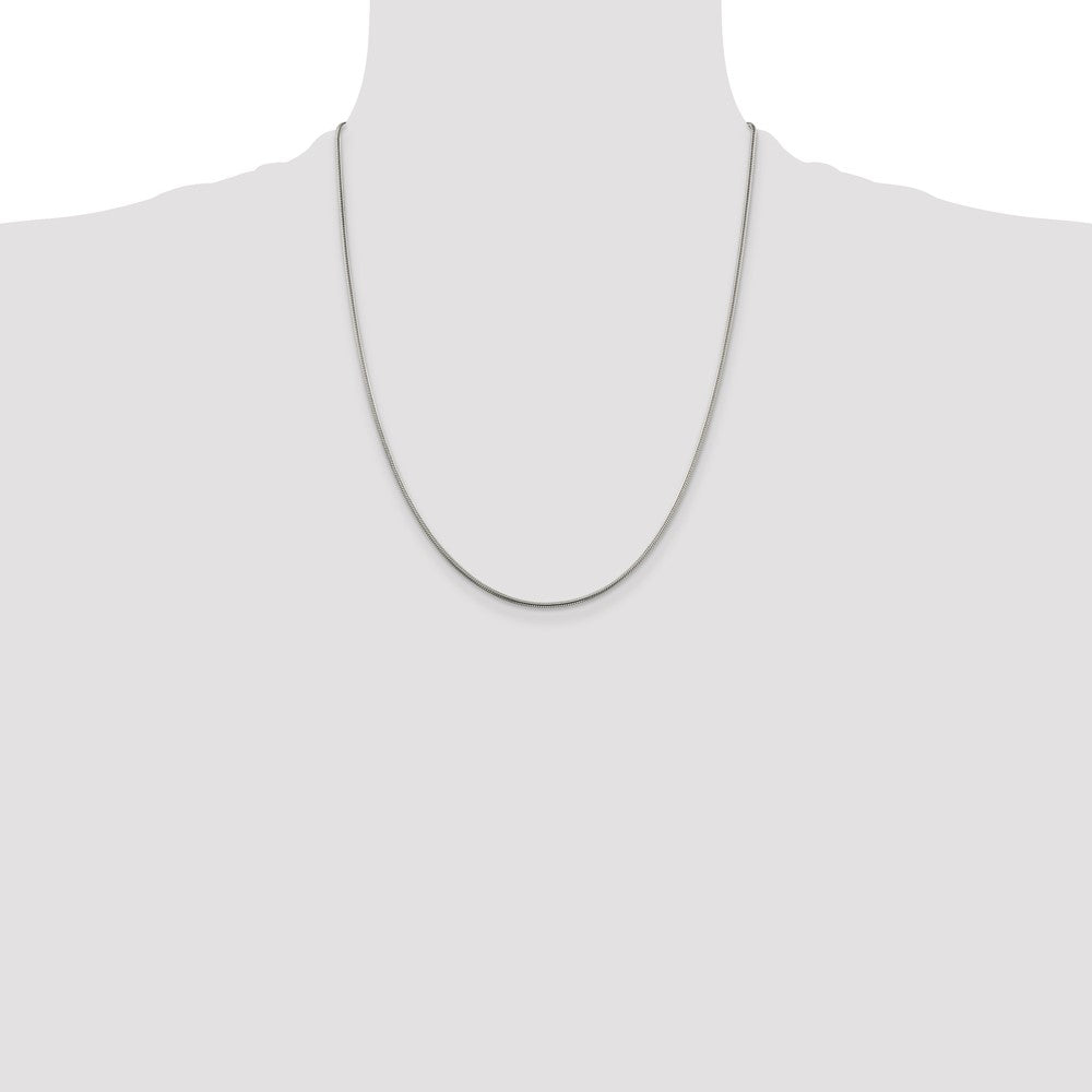 Sterling Silver 1.5mm Snake Chain