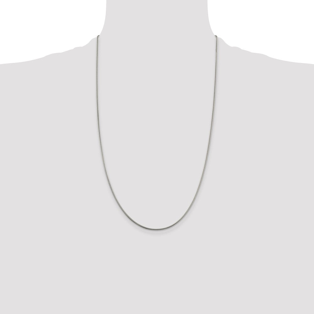 Sterling Silver 1.5mm Snake Chain