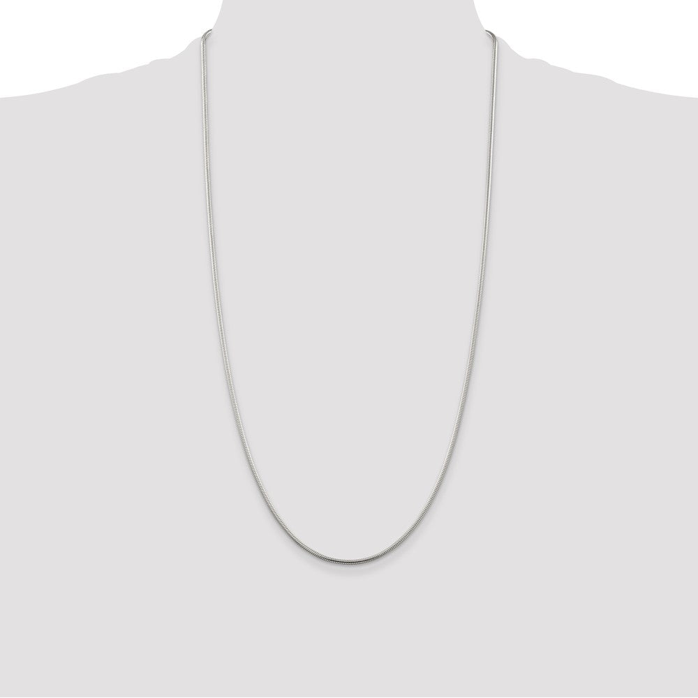 Sterling Silver 1.75mm Snake Chain