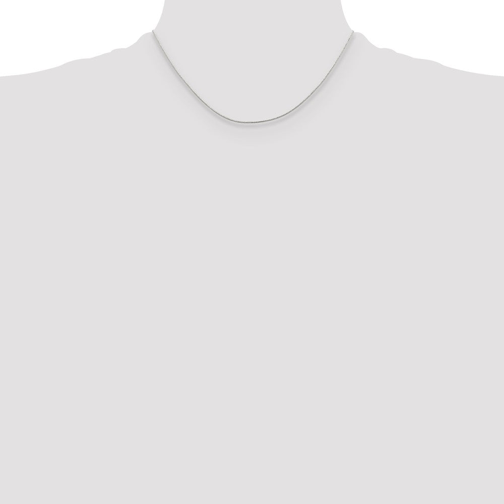 Sterling Silver 1mm Round Snake Chain