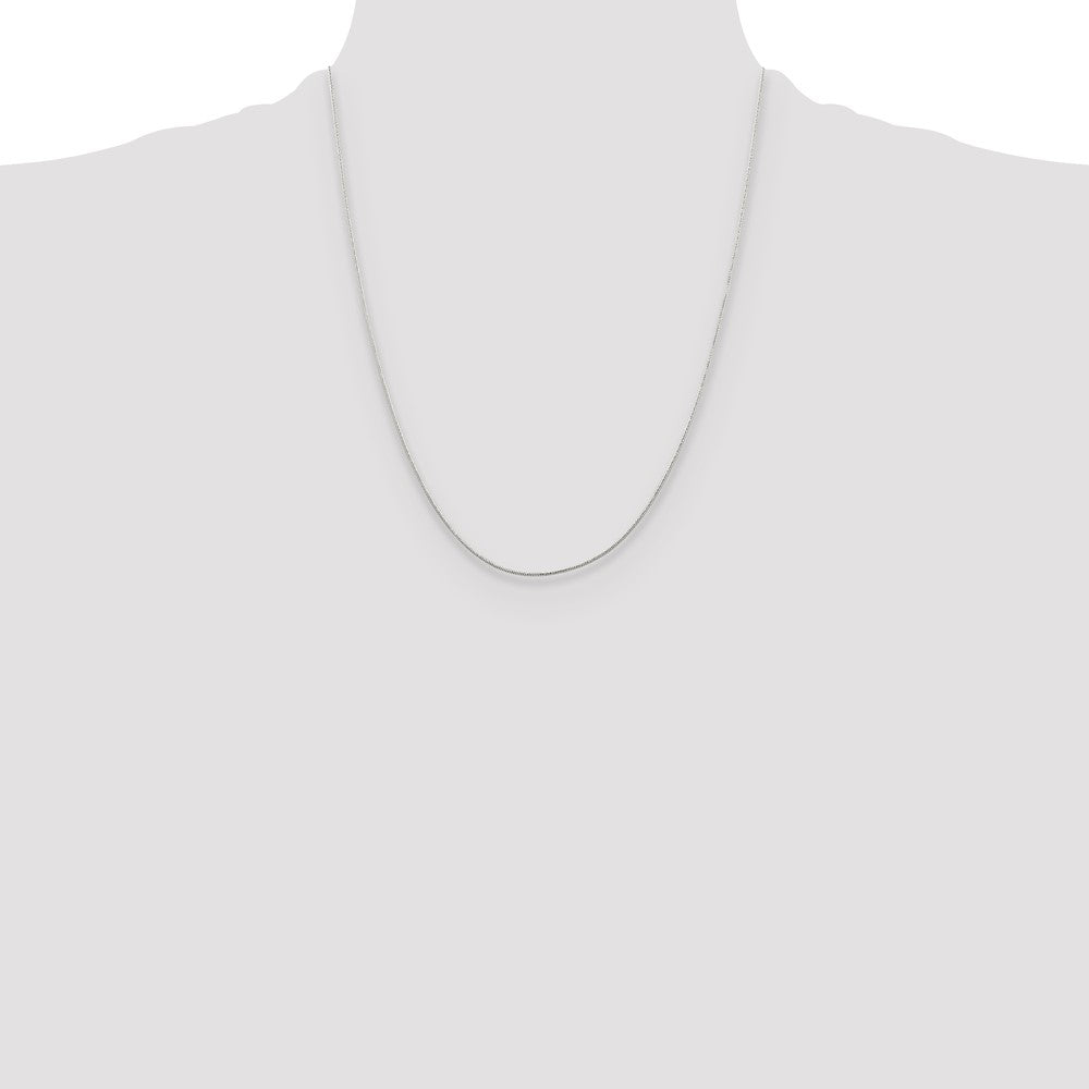 Sterling Silver 1mm Round Snake Chain