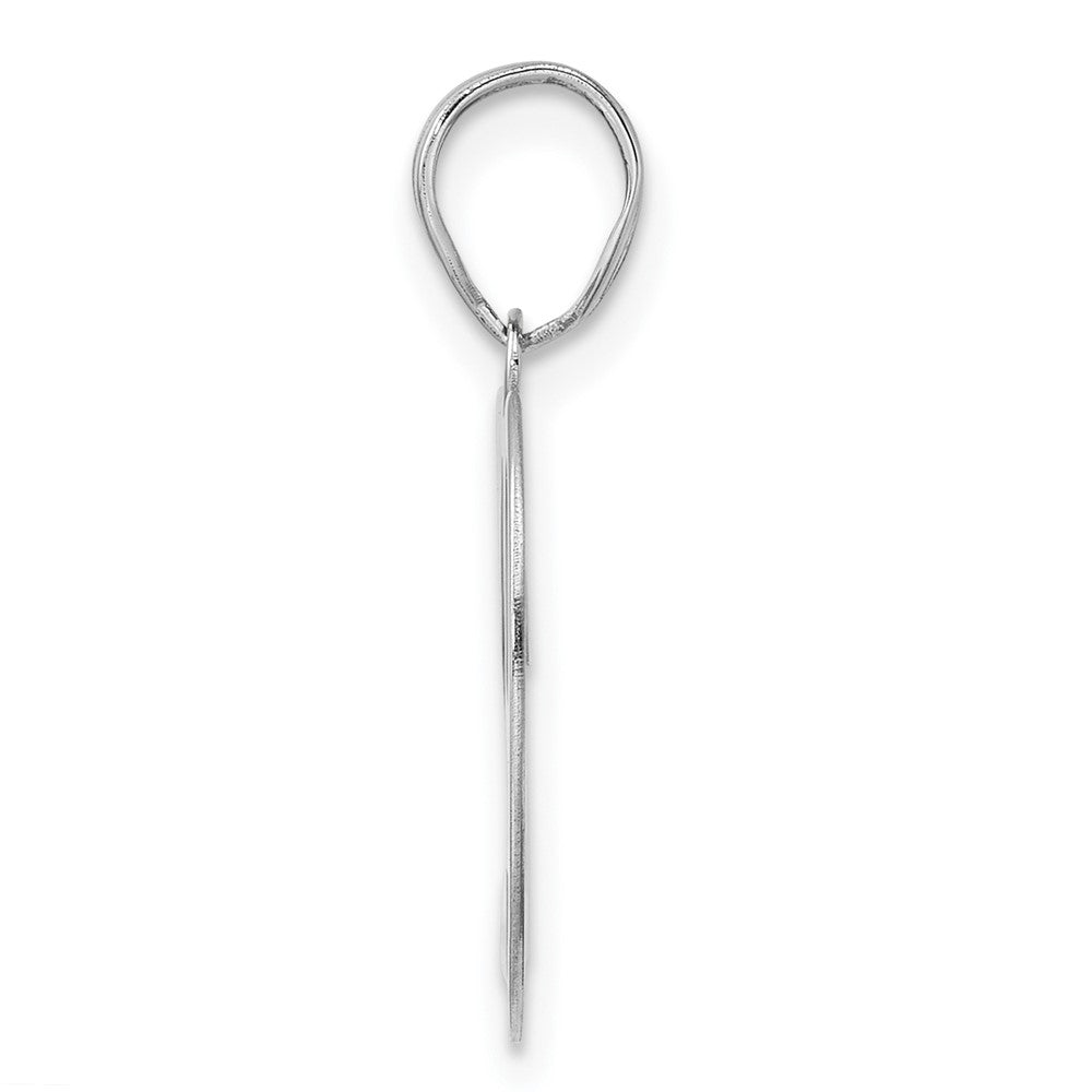 14kw Polished Number 29 Pendant