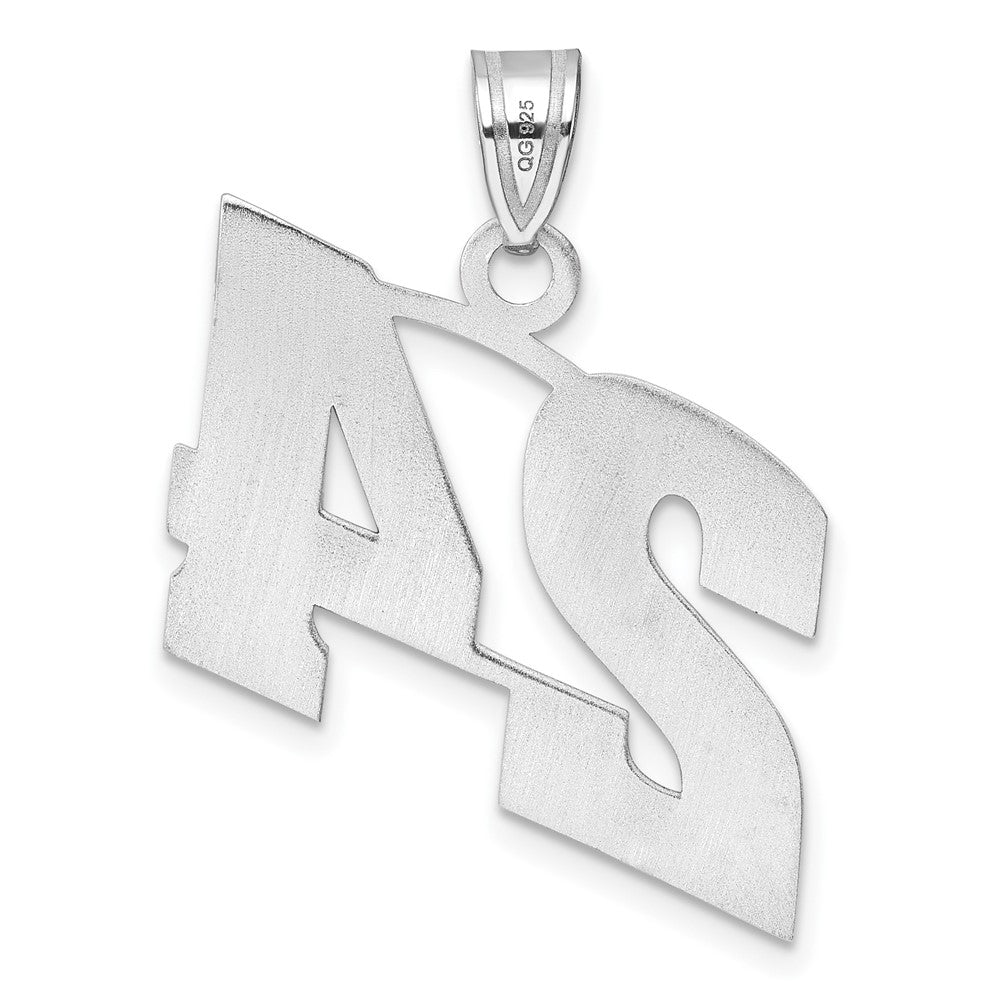 14kw Polished Block Number 24 Pendant