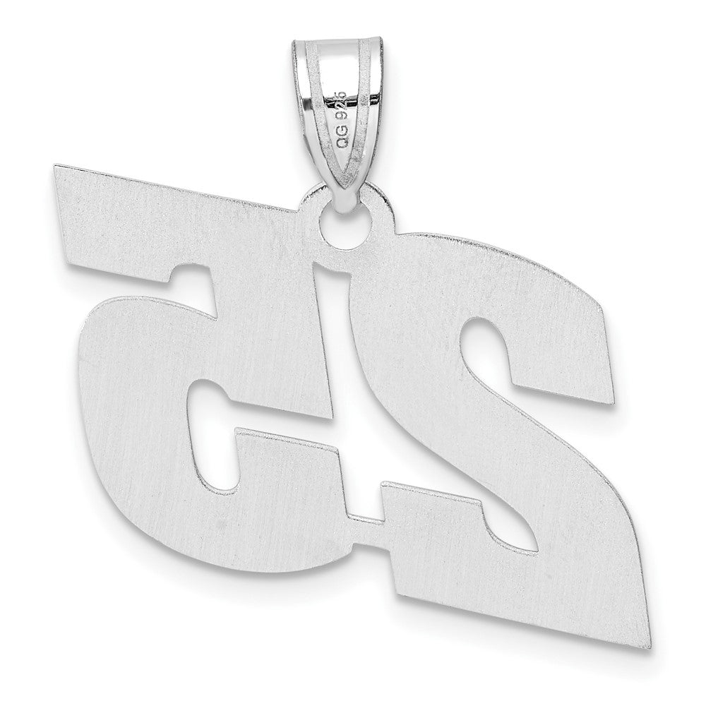 14kw Polished Block Number 25 Pendant
