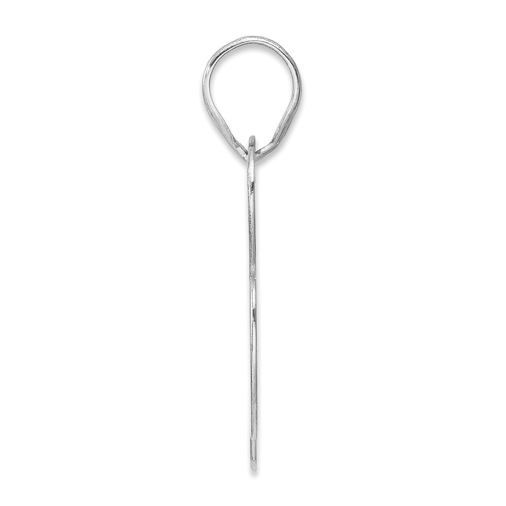 14kw Polished Block Number 78 Pendant