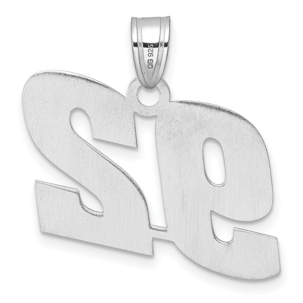 14kw Polished Block Number 92 Pendant