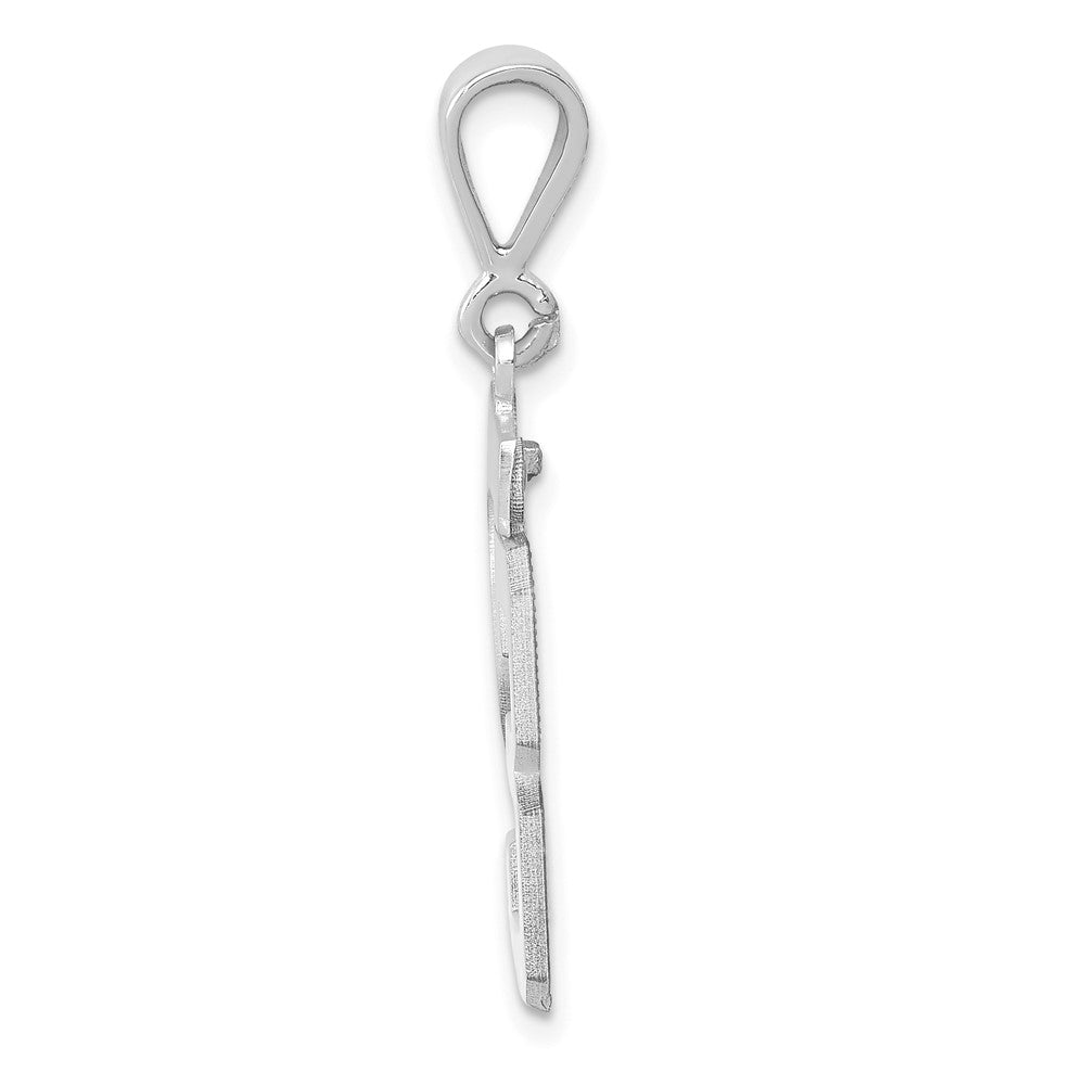 14kw Medium Polished Number 23 Charm