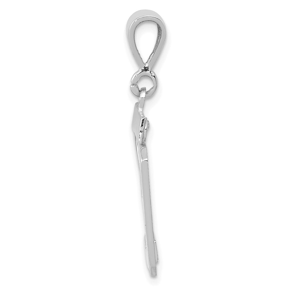 14kw Medium Polished Number 29 Charm