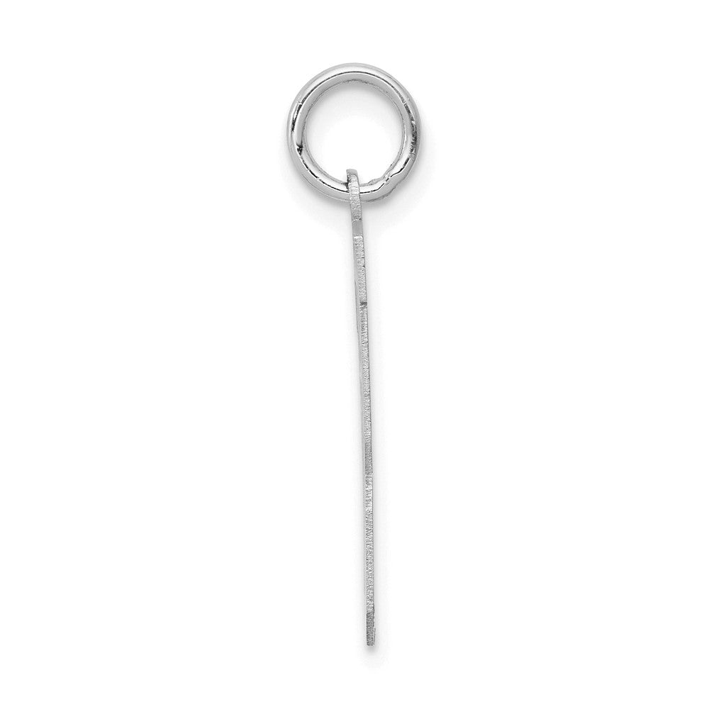 14kw Medium Satin Number 13 Charm