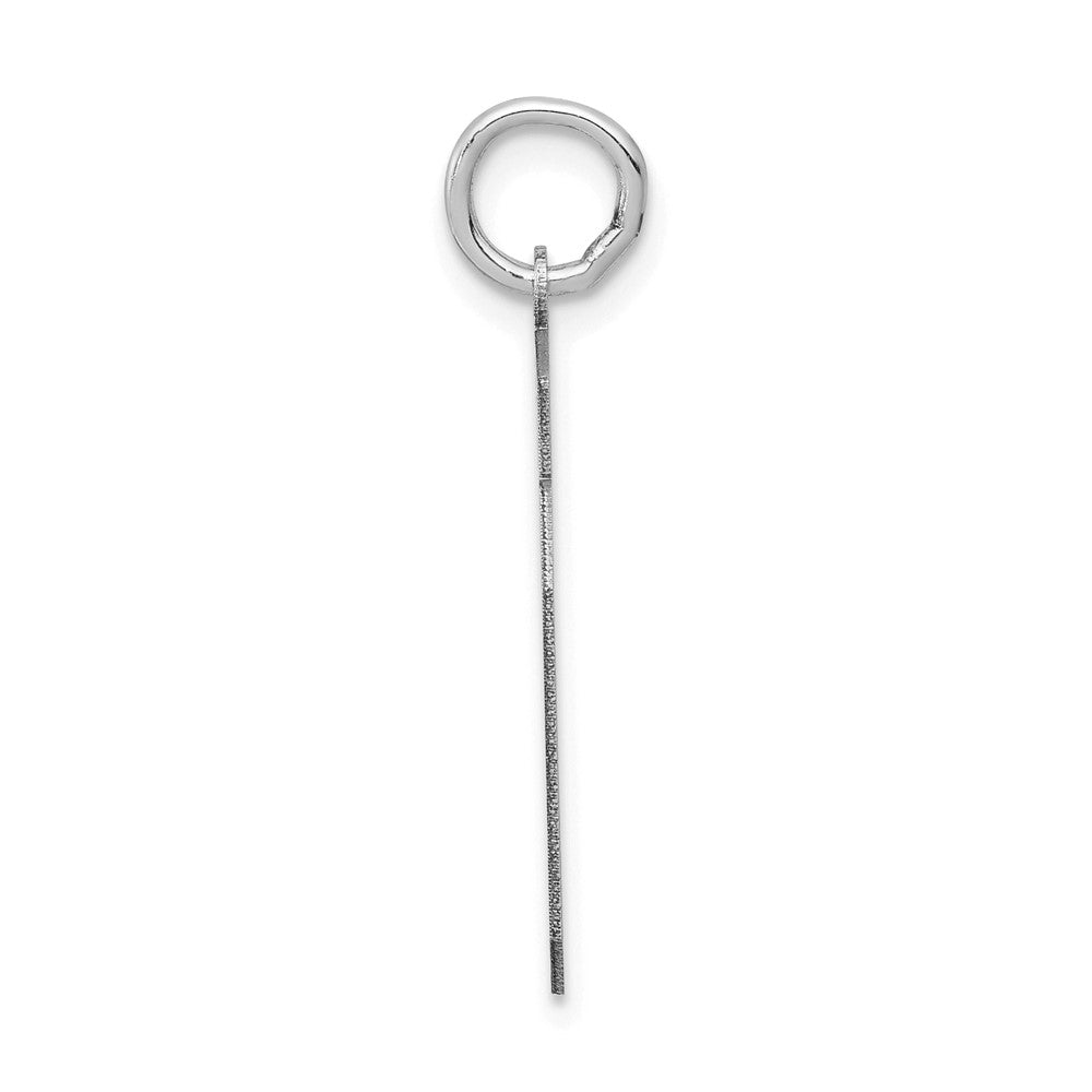 14kw Medium Satin Number 80 Charm