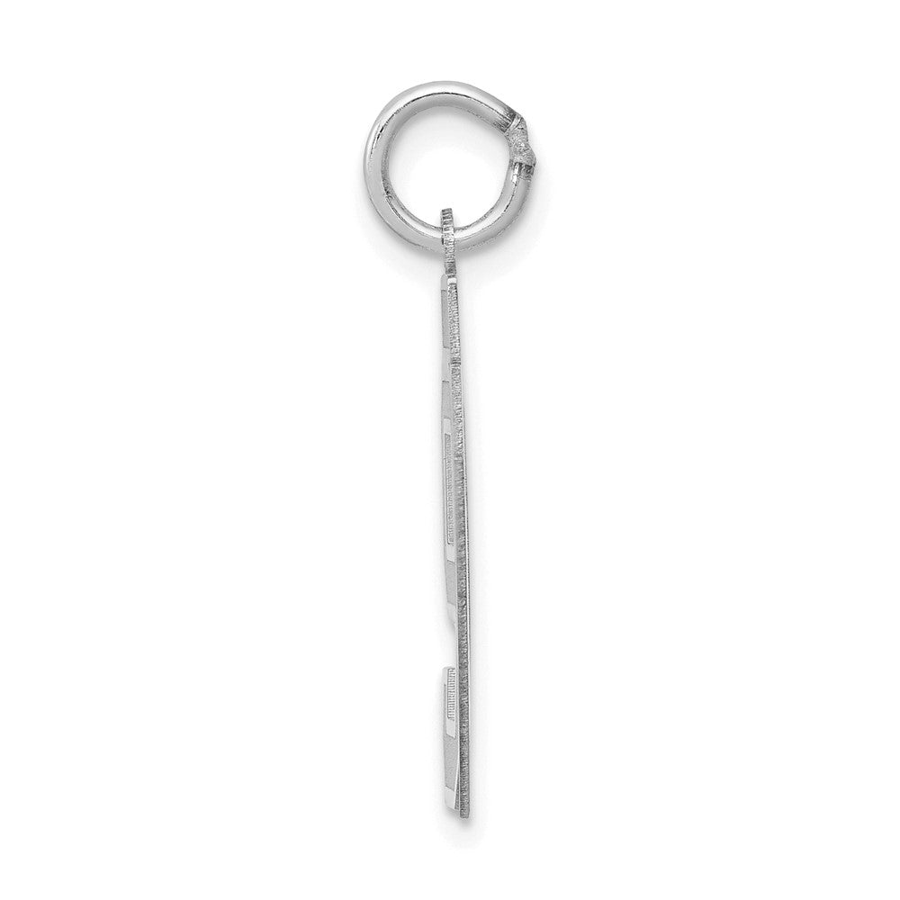 14kw Medium Satin Number 97 Charm