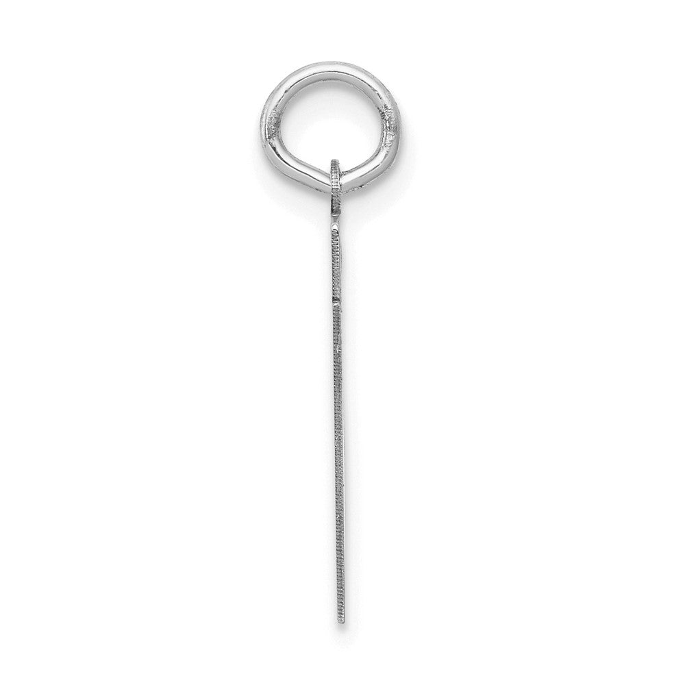 14kw Small Satin Number 31 Charm