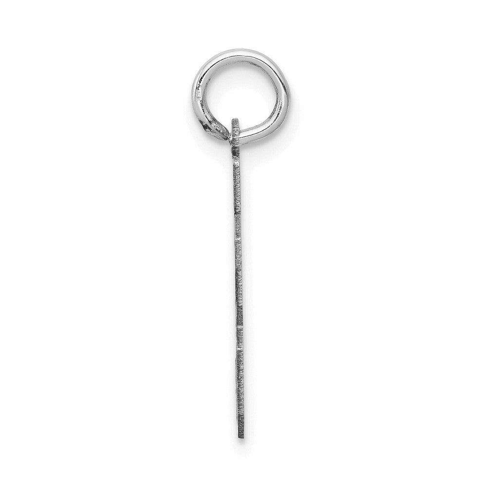 14kw Small Satin Number 33 Charm