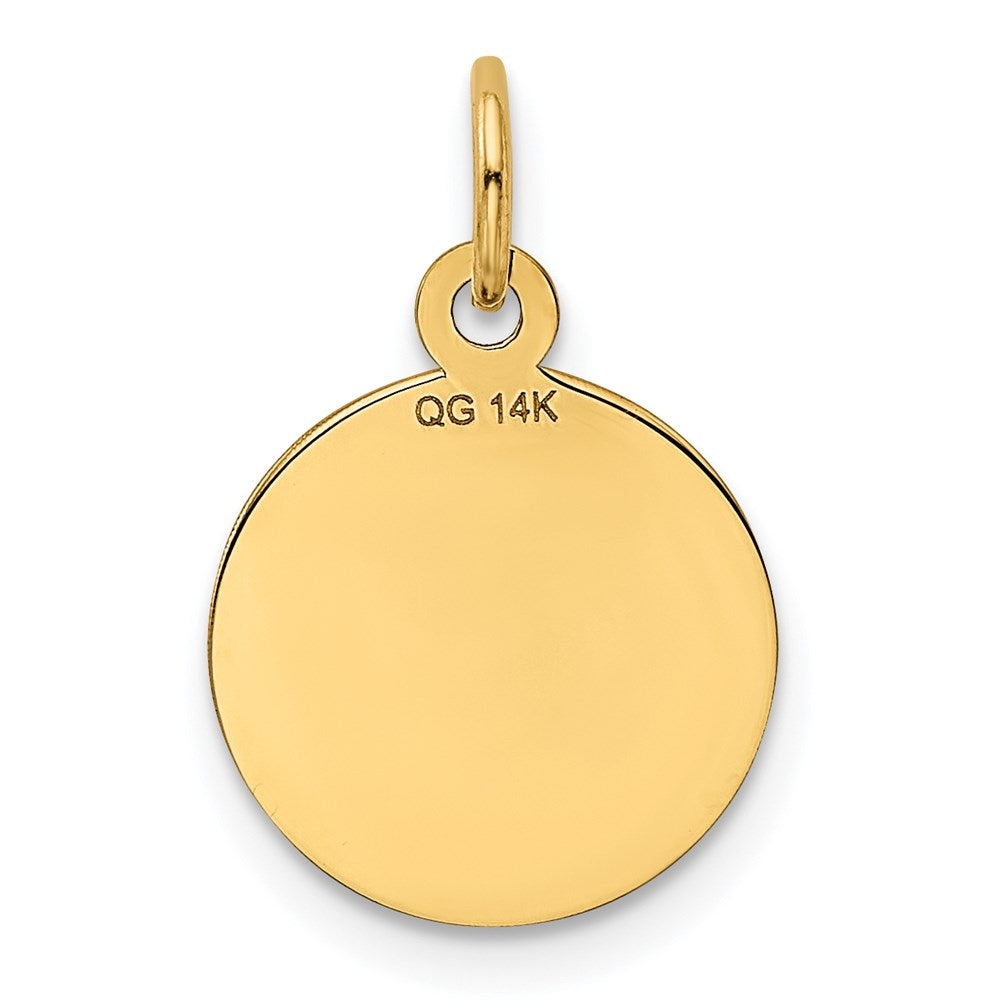 14K HAPPY ANNIVERSARY Charm