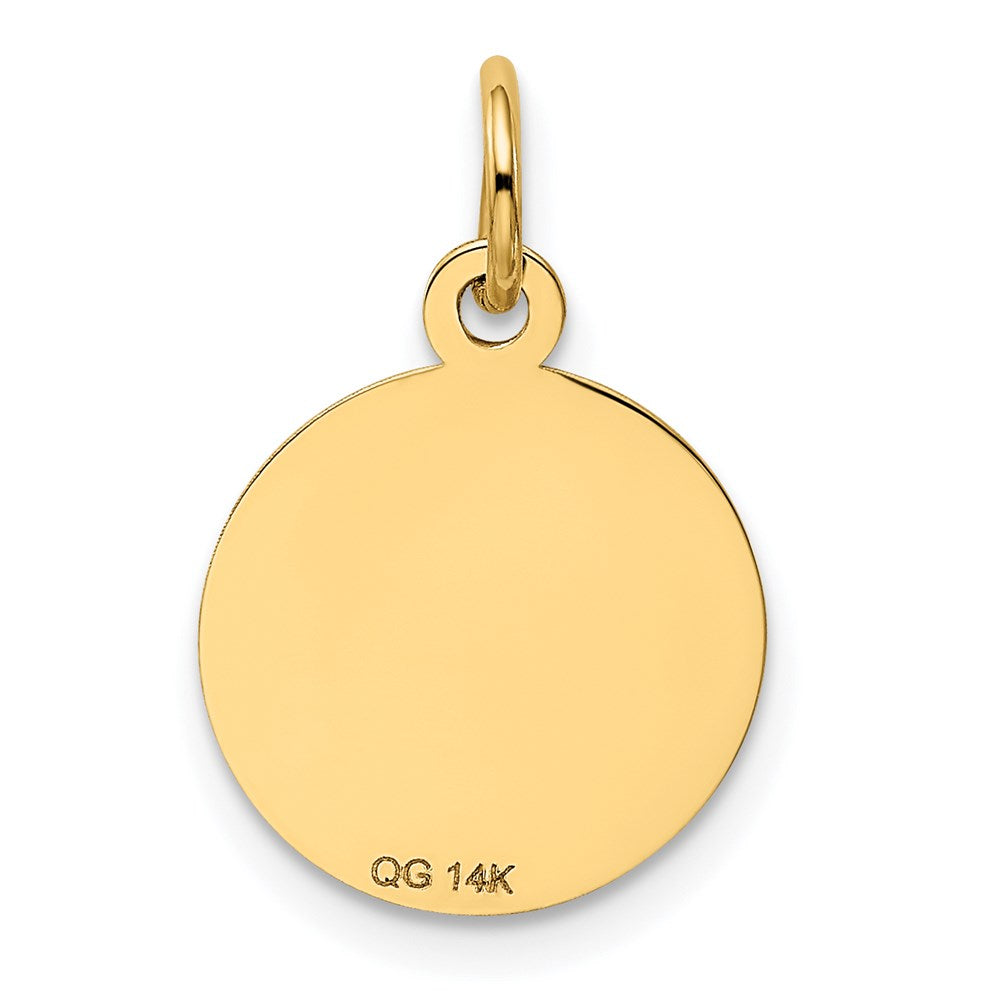 14k GRADUATION DAY Cap Charm