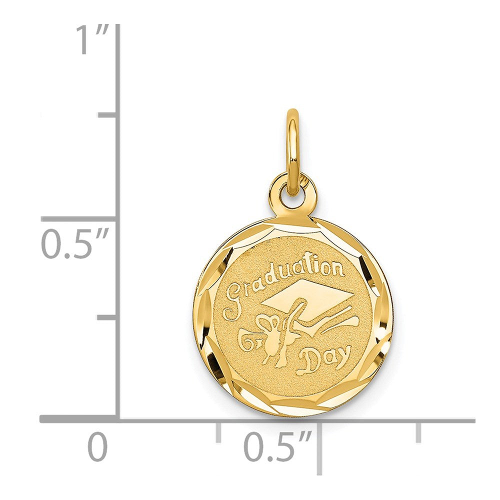 14k GRADUATION DAY Cap Charm