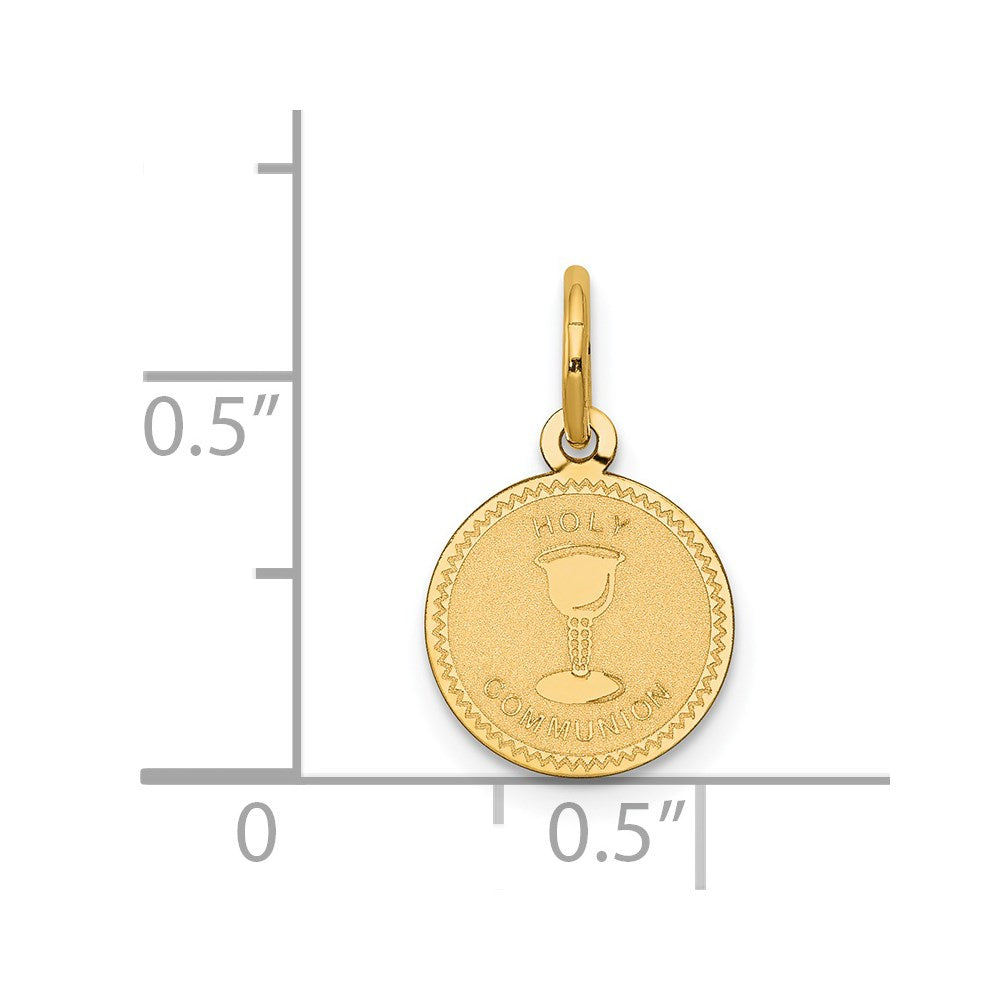 14k Holy Communion Charm