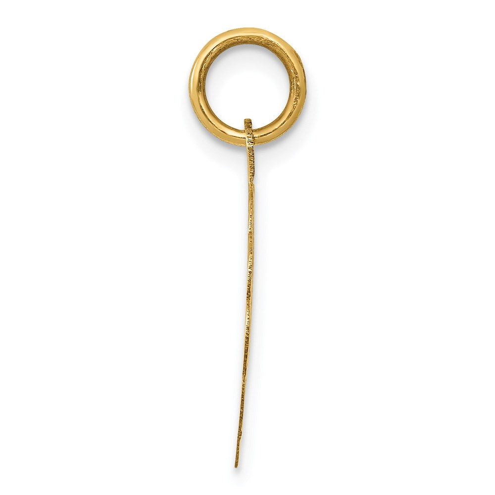 14k Holy Communion Disc Charm