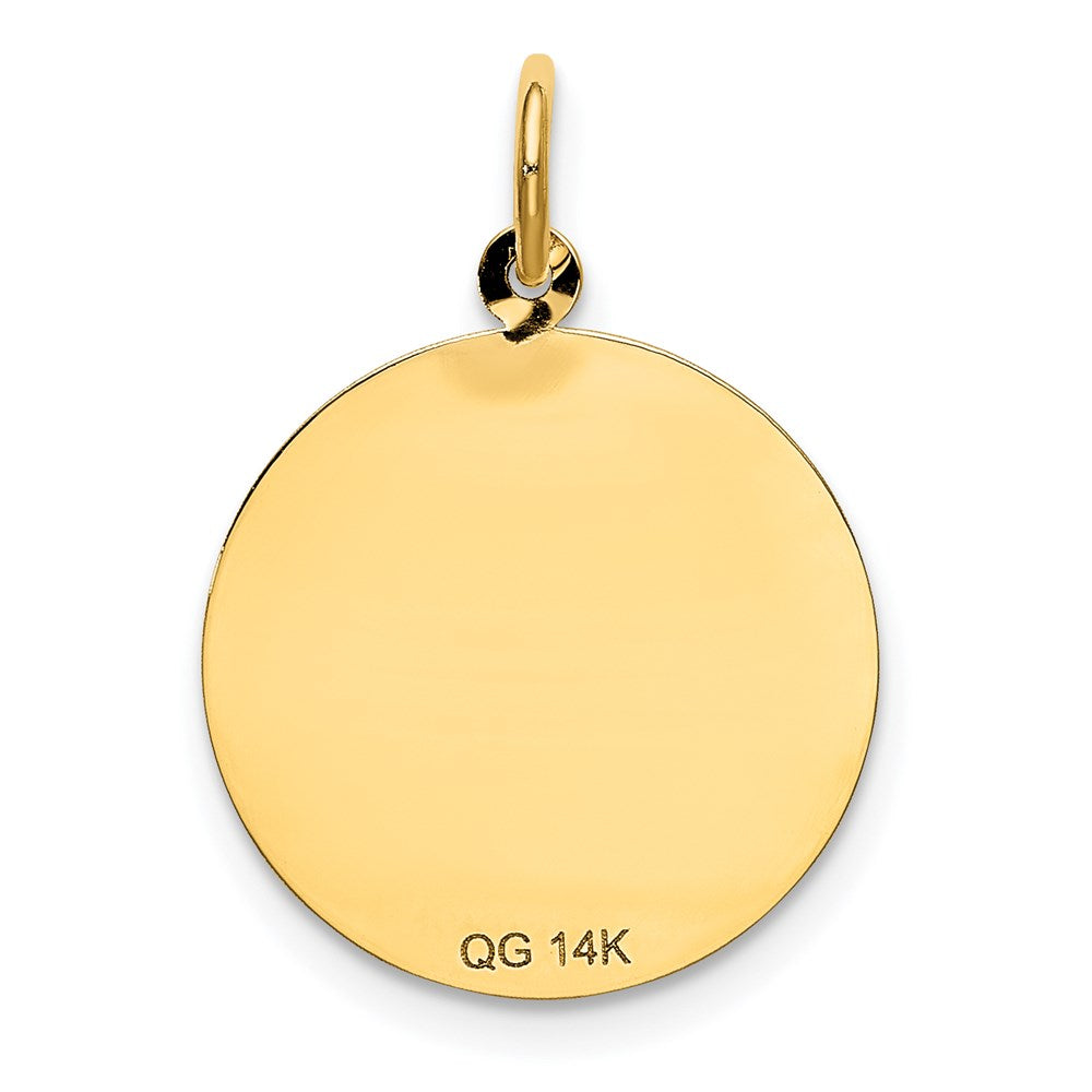 14K HAPPY BIRTHDAY Charm