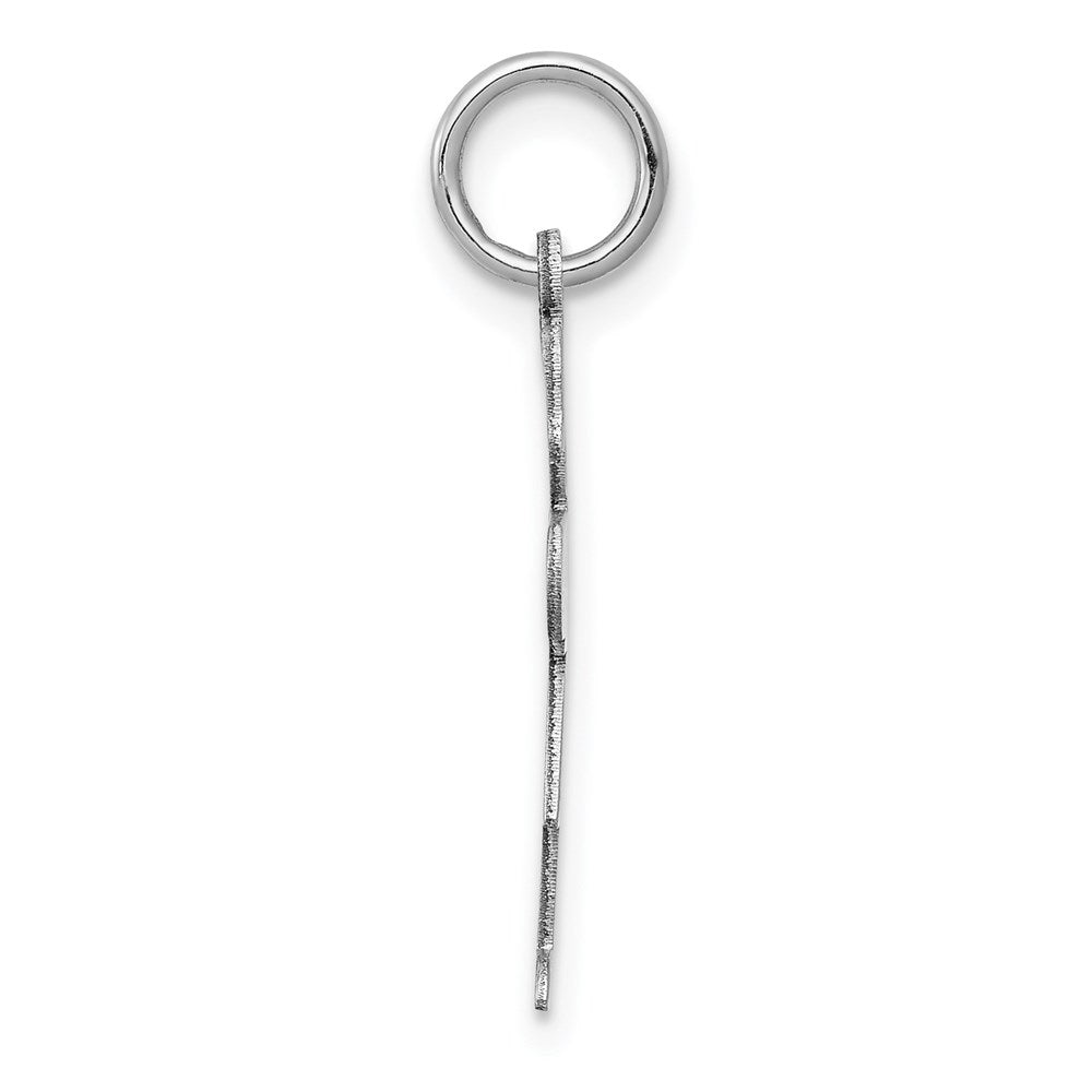 14k White Gold Kid Charm