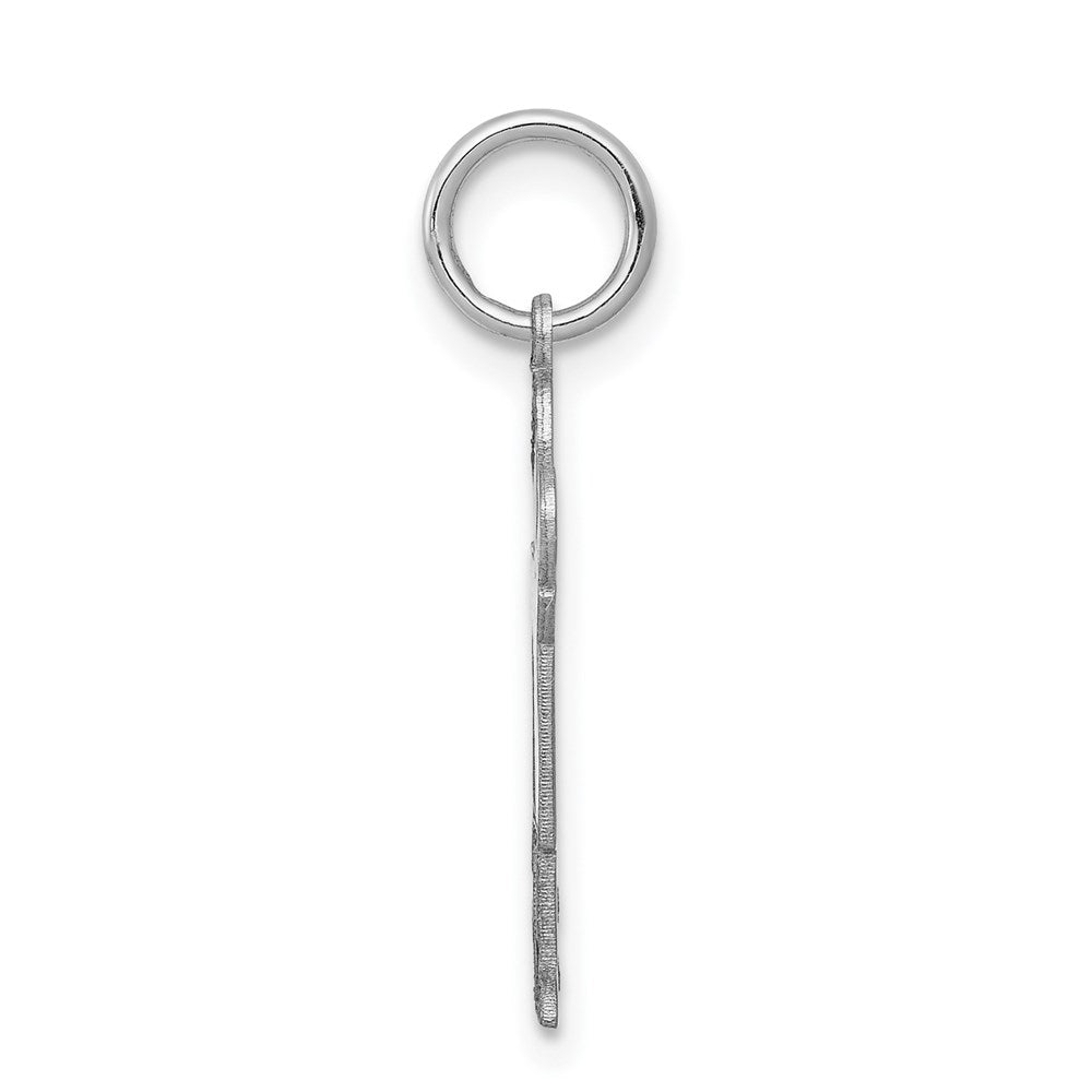 14k White Gold Kid Charm