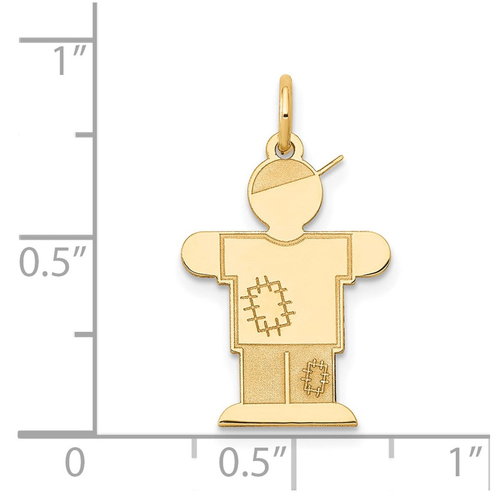 14k Kid Charm