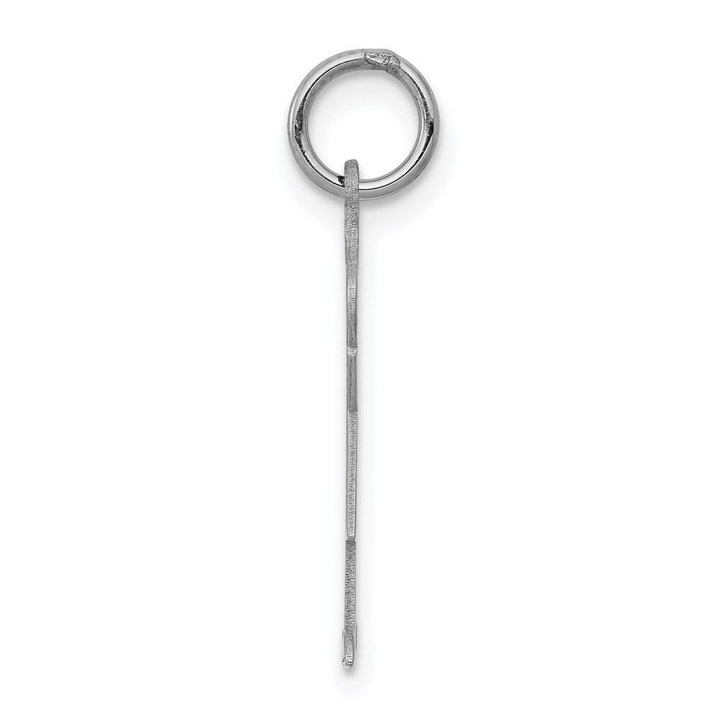 14k White Gold Kid Charm