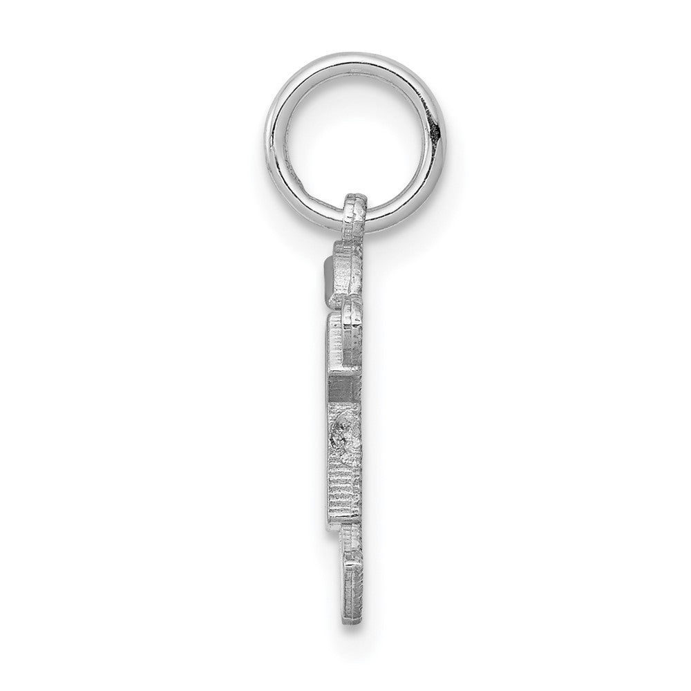 14k White Mini Boy Joy Charm