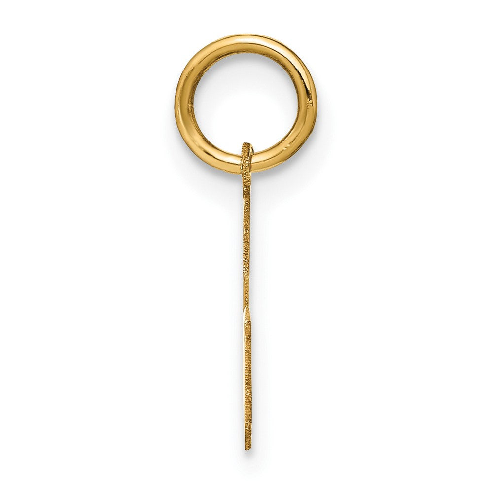 14ky Letter G Initial Pendant